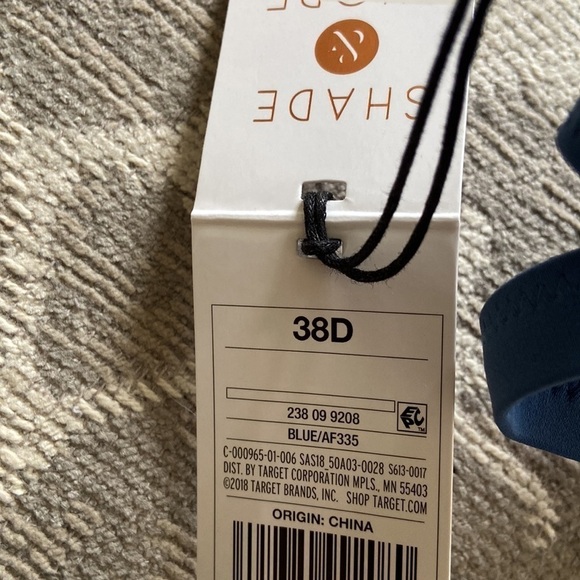 Shade & shore push up bikini top 38D nwt - Picture 9 of 9